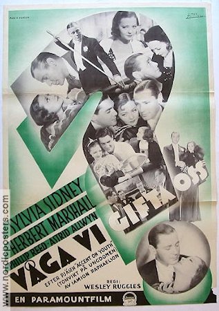 Accent on Youth 1935 poster Sylvia Sidney