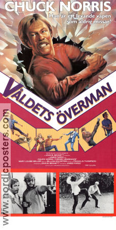 Forced Vengeance 1982 movie poster Chuck Norris Michael Cavanaugh James Fargo
