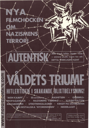 Triumph Over Violence 1965 movie poster Mikhail Romm Martin Bormann Willy Brandt Find more: Nazi