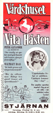 Im weissen Rössl 1960 movie poster Peter Alexander Waltraut Haas Karin Dor Werner Jacobs Horses Musicals