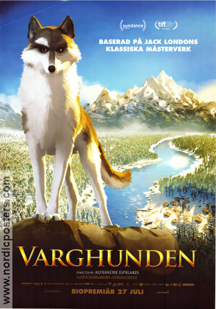 Croc-Blanc 2018 movie poster Raphael Personnaz Alexandre Espigares Animation