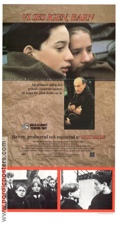 Au Revoir les enfants 1987 movie poster Gaspard Manesse Raphael Fejtö Francine Racette Louis Malle Kids Find more: Nazi
