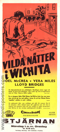 Wichita 1955 movie poster Joel McCrea Vera Miles Lloyd Bridges Jacques Tourneur