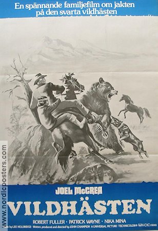 Mustang Country 1977 movie poster Robert Fuller Patrick Wayne Horses