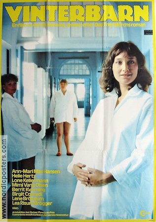 Vinterbörn 1978 movie poster Ann-Mari Max Hansen Lone Kellerman Astrid Henning-Jensen Kids Medicine and hospital Denmark