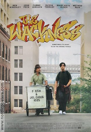 The Wackness 2008 movie poster Ben Kingsley Josh Peck