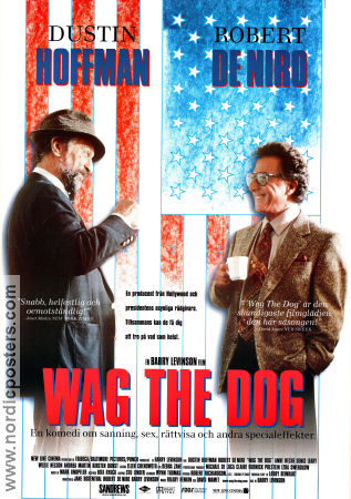 Wag the Dog 1997 poster Dustin Hoffman Barry Levinson