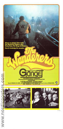 The Wanderers 1979 movie poster Ken Wahl Karen Allen John Friedrich Philip Kaufman Cars and racing Gangs