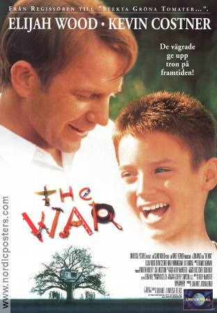 The War 1994 movie poster Elijah Wood Kevin Costner Jon Avnet