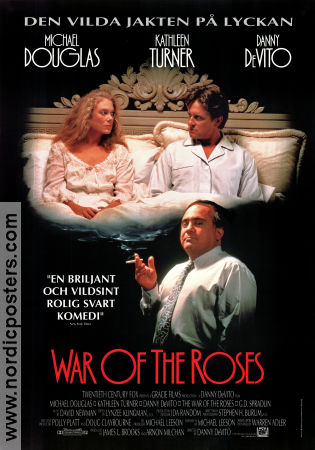 The War of the Roses 1989 poster Michael Douglas Danny de Vito