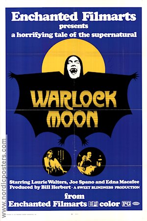 Warlock Moon 1973 movie poster Laurie Walters