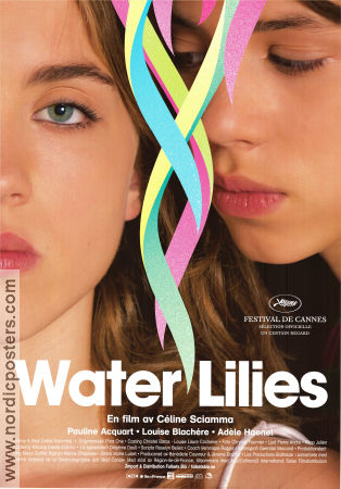 Naissance des pieuvres 2007 movie poster Pauline Acquart Louise Blachere Adele Haenel Céline Sciamma