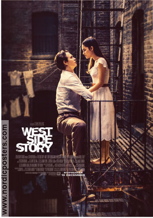 West Side Story 2021 poster Ansel Elgort Steven Spielberg