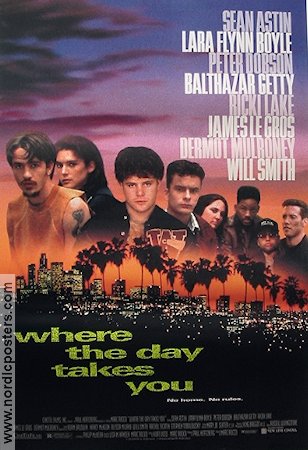 Where the Day Takes You 1992 movie poster Lara Flynn Boyle Ricki Lake Will Smith Celebrities