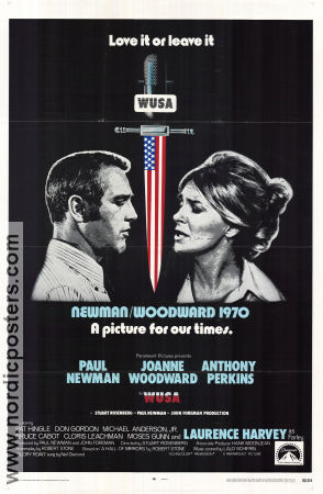 WUSA 1970 poster Paul Newman Stuart Rosenberg
