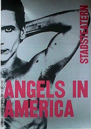 Stadsteatern Angels in America 1995 poster Find more: Stadsteatern
