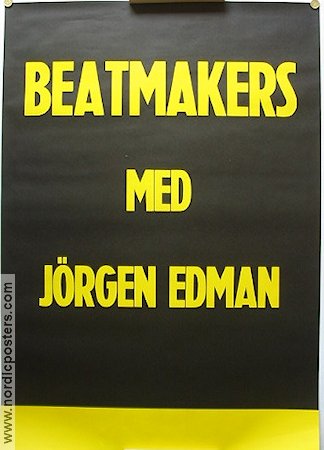 Beatmakers med Jörgen Edman 1968 poster 