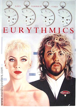 When Tomorrow Comes 1988 poster Eurythmics Rock and pop