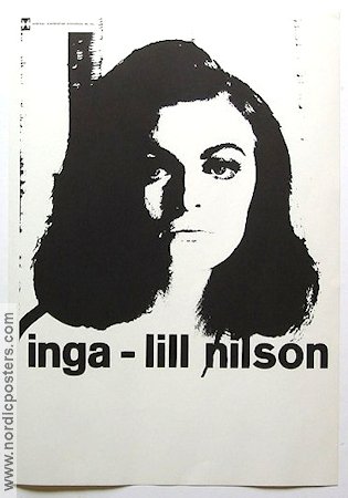 Inga-Lill Nilsson 1968 poster 