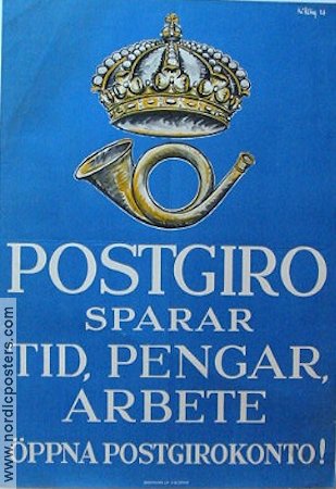 Postgiro 1926 poster 