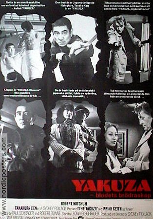 Yakuza 1975 movie poster Robert Mitchum Asia