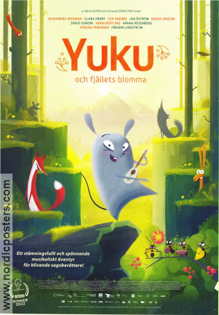 Yuku et la fleur de l´Himalaya 2022 movie poster Lily Demuynck Deydier Animation