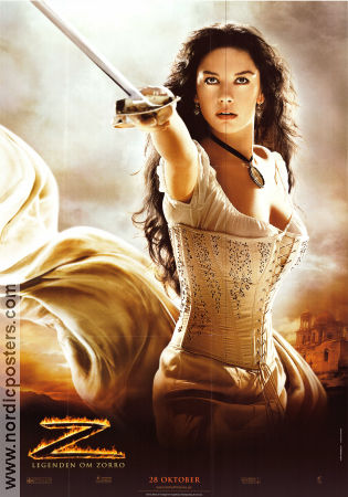 The Legend of Zorro 2005 poster Catherine Zeta-Jones Martin Campbell
