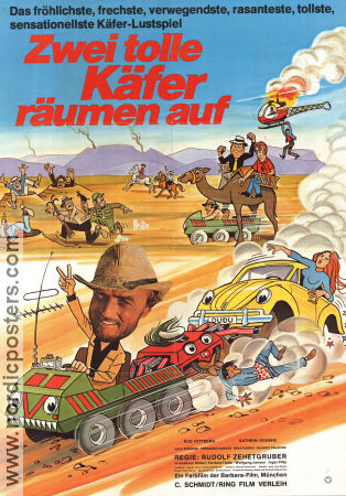 Zwei tolle Käfer räumen auf 1979 movie poster Kathrin Oginski Rudolf Zehetgruber