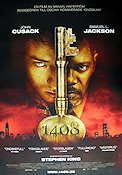 1408 2007 movie poster John Cusack Samuel L Jackson Mikael Håfström