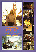 1492 1992 poster Gerard Depardieu Ridley Scott