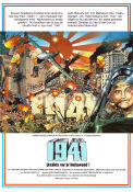 1941 1979 movie poster John Belushi Dan Aykroyd Treat Williams Steven Spielberg War