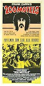 200 Motels 1971 movie poster Frank Zappa Rock and pop Cult movies