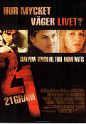 21 Grams 2003 poster Sean Penn Alejandro G Inarritu