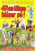 47:an Löken blåser på! 1972 movie poster Sten Ardenstam Hasse Burman Janne Carlsson Lasse Åberg Ragnar Frisk From comics