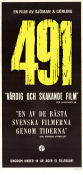 491 1964 poster Lars Lind Vilgot Sjöman