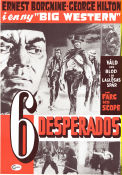 Los desesperados 1969 movie poster George Hilton Ernest Borgnine Alberto de Mendoza Julio Buchs