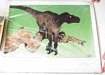 Limited litho Utahraptor Signed No 381 of 500 1996 poster Poster artwork: R Delgado Find more: Comics