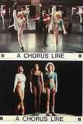 A Chorus Line 1985 lobby card set Michael Bennett Richard Attenborough