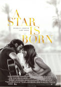 A Star Is Born 2018 movie poster Lady Gaga Bradley Cooper Sam Elliott Andrew Dice Clay Bradley Cooper Musicals Romance