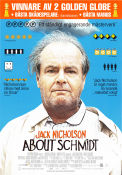 About Schmidt 2002 poster Jack Nicholson Alexander Payne
