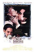 The Age of Innocence 1993 movie poster Daniel Day-Lewis Michelle Pfeiffer Winona Ryder Martin Scorsese