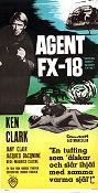 Coplan FX 18 casse tout 1964 movie poster Richard Wyler Robert Manuel Jany Clair Riccardo Freda Agents