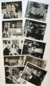 Aktören 1943 lobby card set Nils Poppe Gaby Stenberg