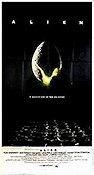 Alien 1979 movie poster Sigourney Weaver Tom Skerritt John Hurt Yaphet Kotto Veronica Cartwright Ridley Scott