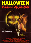 Halloween 1978 movie poster Donald Pleasence Jamie Lee Curtis Tony Moran John Carpenter Guns weapons