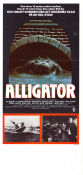 Alligator 1980 poster Robert Forster Lewis Teague