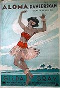 Aloma of the South Seas 1926 poster Gilda Gray