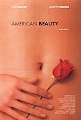 American Beauty 1999 movie poster Kevin Spacey Annette Bening Thora Birch Sam Mendes Flowers and plants