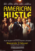 American Hustle 2013 movie poster Christian Bale Amy Adams Bradley Cooper Amy Adams Jennifer Lawrence David O Russell