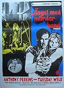Pretty Poison 1969 movie poster Anthony Perkins Tuesday Weld Beverly Garland Noel Black